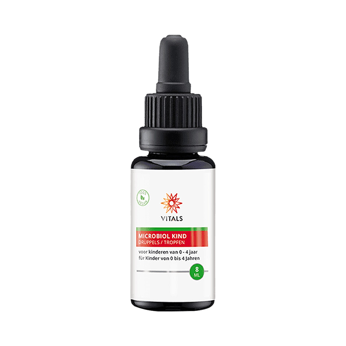 Vitals Microbiol Kind Tropfen – Bifidobacterium lactis BB-12®, 1 Mrd. KBE – 8 ml