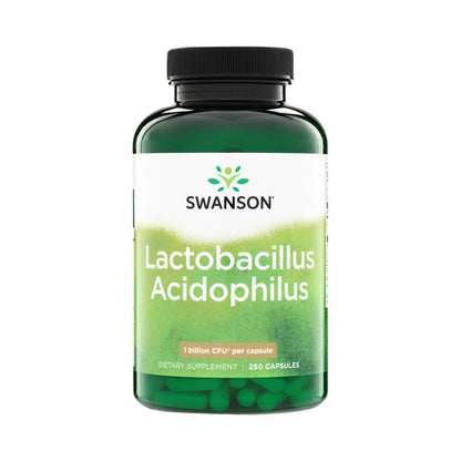 Swanson Lactobacillus Acidophilus – 2 Mrd. KBE pro Tagesdosis – 100 / 250 Kapseln