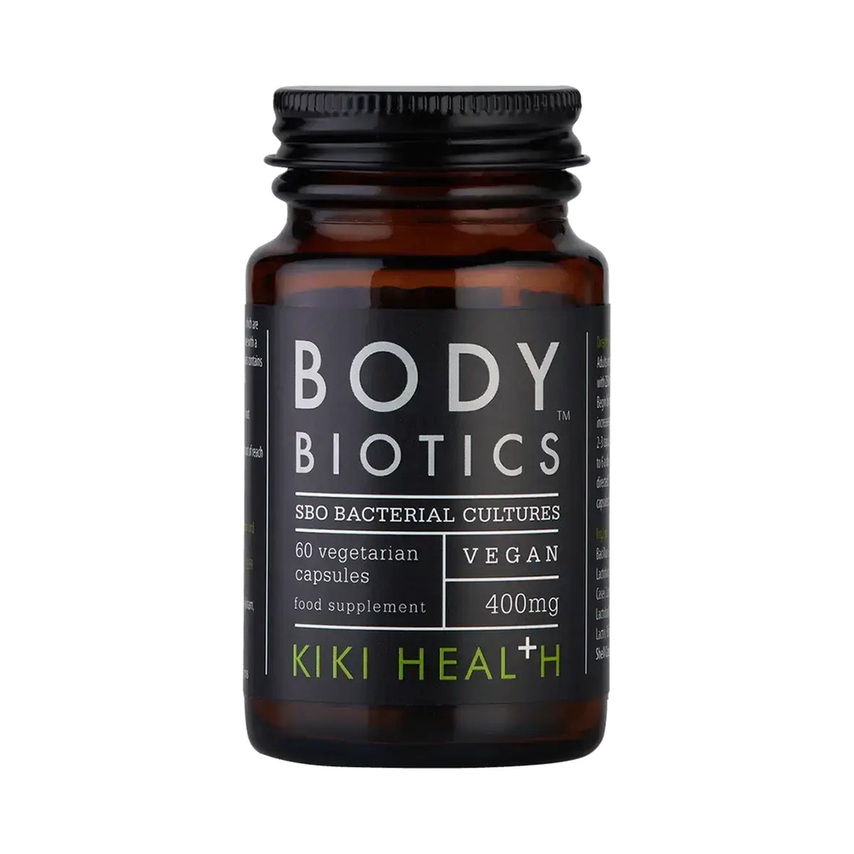 KIKI Health Body Biotics Vegicaps – 8 Bakterienstämme inkl. Bodenbakterien (SBO) – 30 / 60 / 120 vegane Kapseln