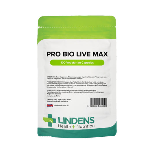 Lindens Pro Bio Live Max 100 Kapseln