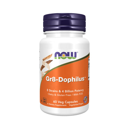 NOW Foods Gr8-Dophilus 60 Kapseln