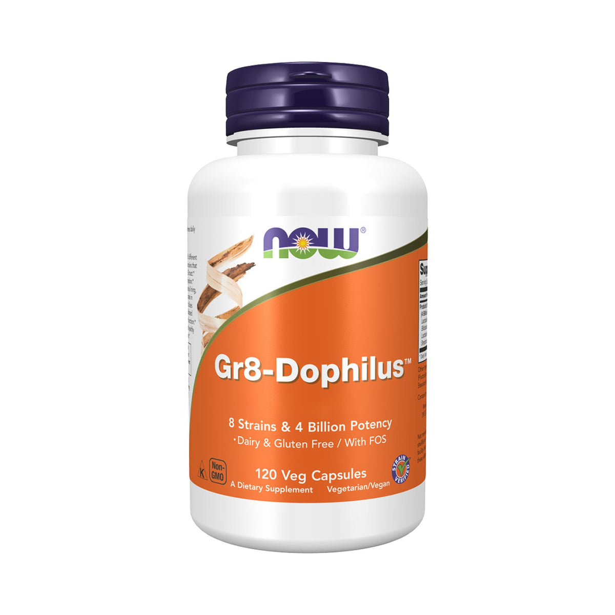 NOW Foods Gr8-Dophilus 120 Kapseln