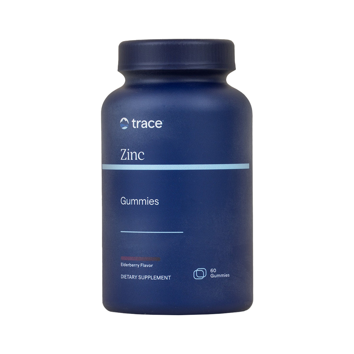 Trace Minerals Zink Gummibonbons Elderberry – 60 Stück