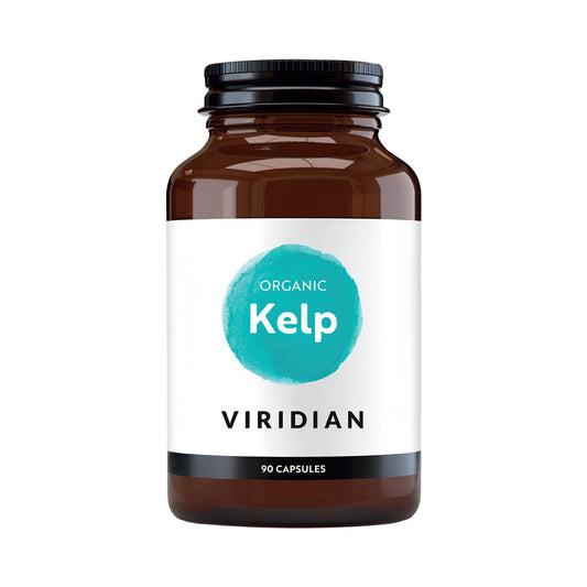 Viridian Organic Kelp 200 µg Jod – Seagreens® Bio-Kelp – 90 Kapseln