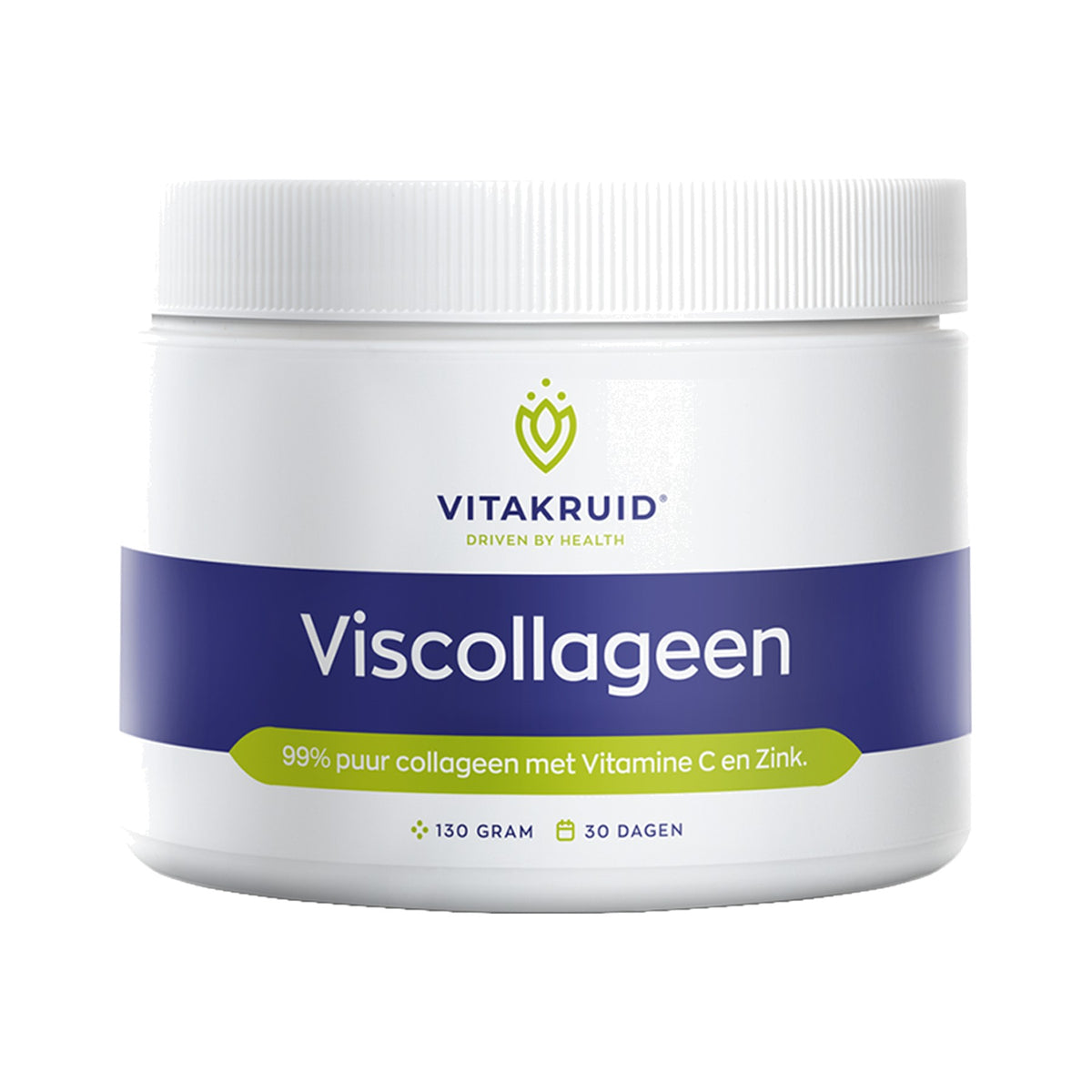 Vitakruid Pure Fish Collagen Powder mit Vitamin C & Zink 130g