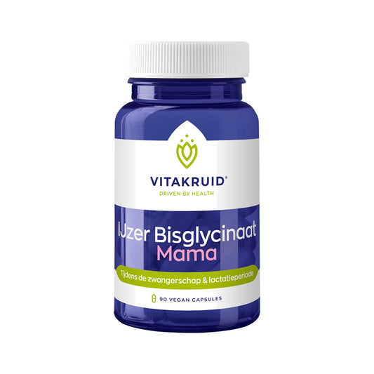 Vitakruid Eisen Bisglycinat Mama – für Schwangerschaft & Stillzeit – 90 Kapseln