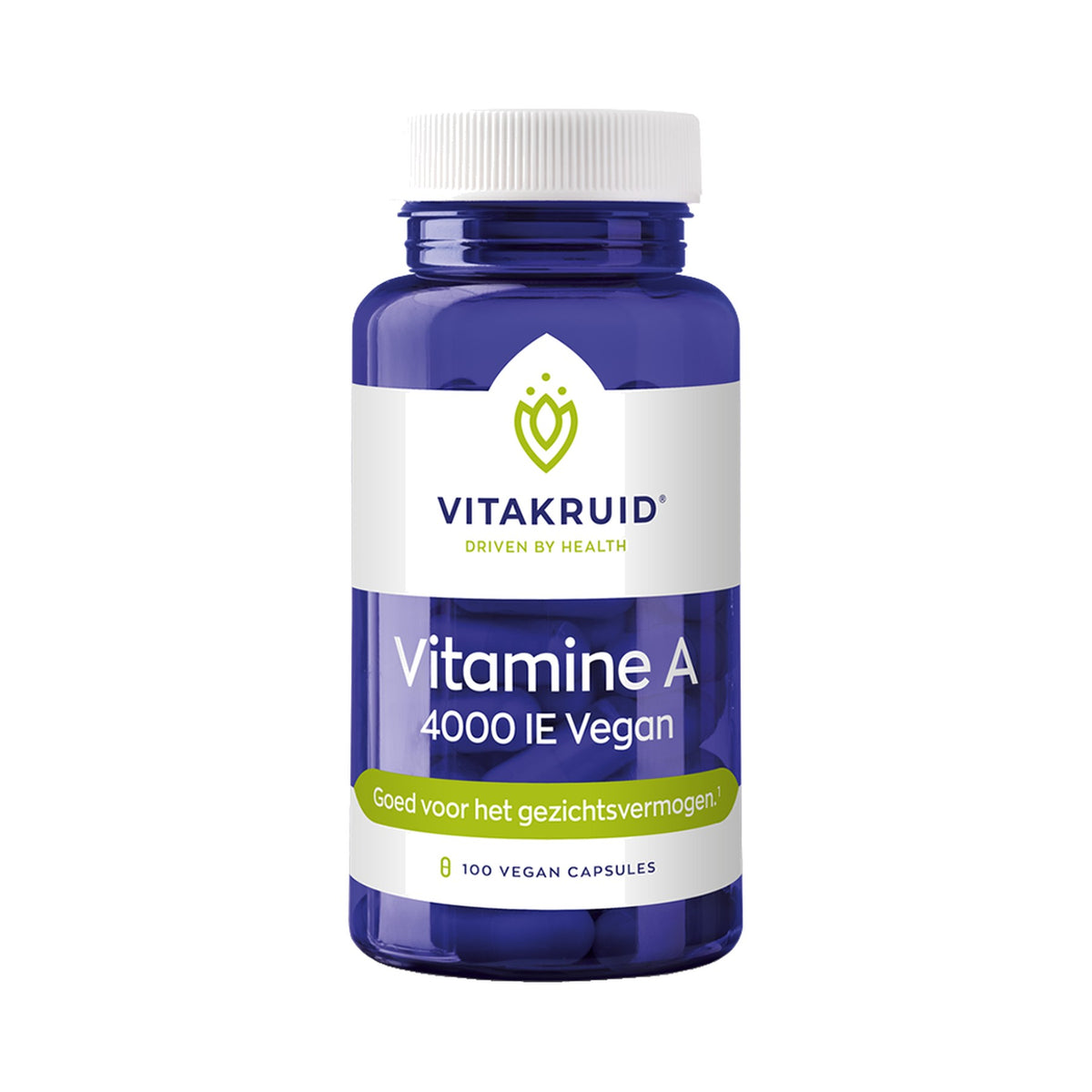 Vitakruid Vitamin A 4000 IE Vegan Verpackung Ansicht 2 – Vitamin A von Vitakruid