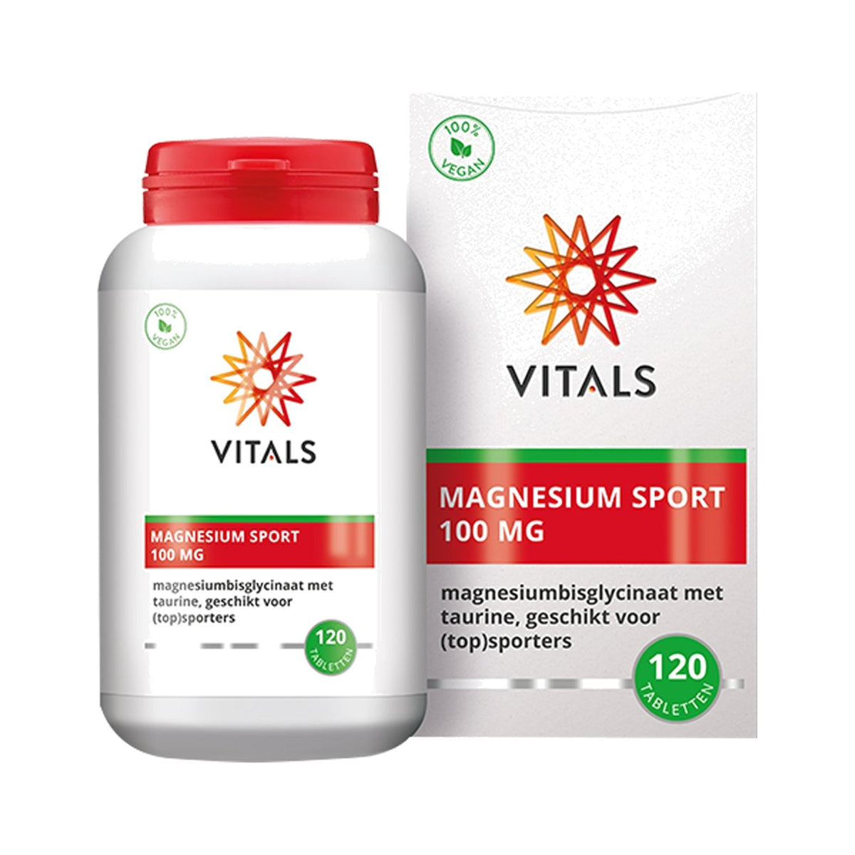 Magnesium Sport VITALS  kaufen – 100 mg Magnesium Bisglycinat + Taurin für Sportler, Fitness & aktive Menschen