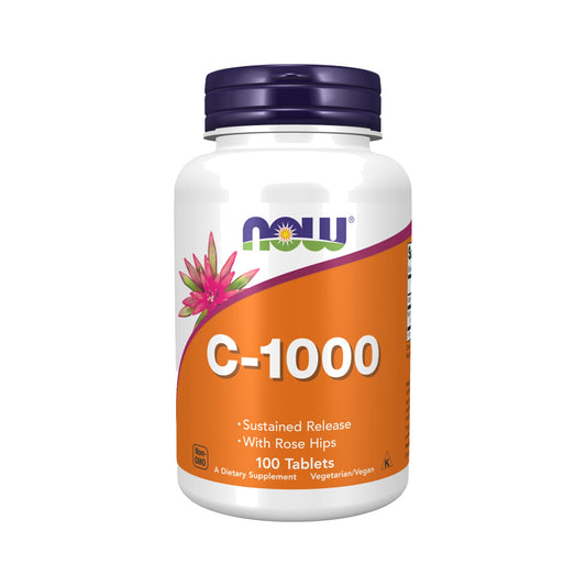 NOW Foods Vitamin C1000 Sustained Release Tabletten