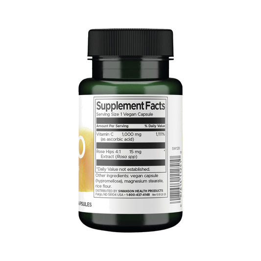 Swanson Vitamin C with Rosehip 1000 mg